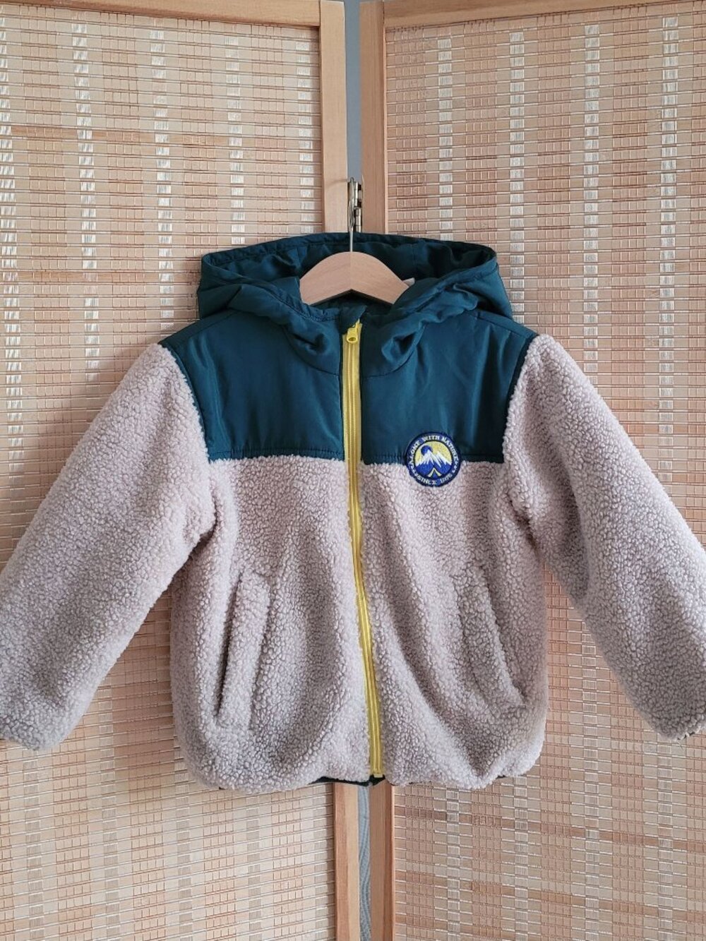 Zara Boys Sherpa Puffer Zipper Jacket